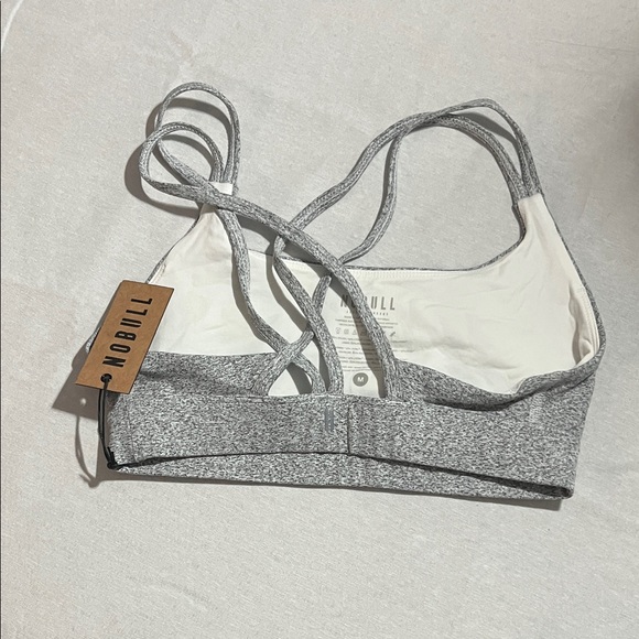 NOBULL Heathered Gray Sports Bra - Picture 2 of 4